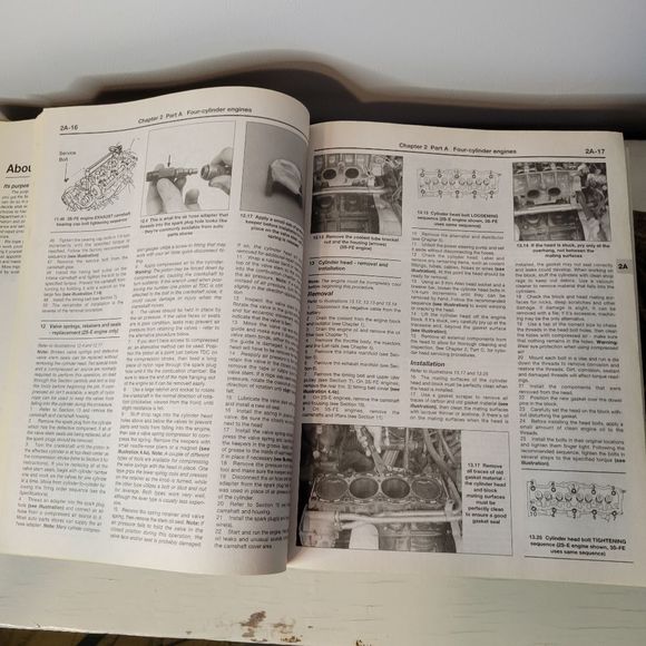 Toyota Camry 1983 thru 1991 Gasoline Engine Haynes Repair Manual - Picture 5 of 7